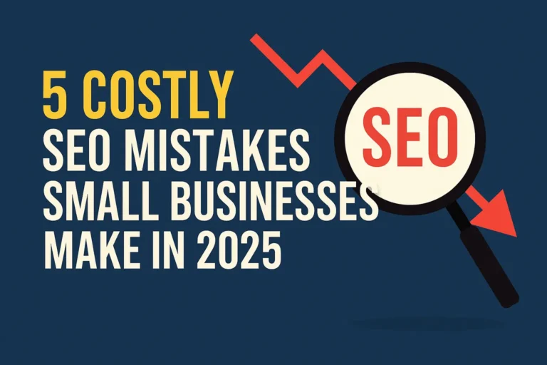 Top 5 SEO Mistakes That Hurt Small Businesses in 2025